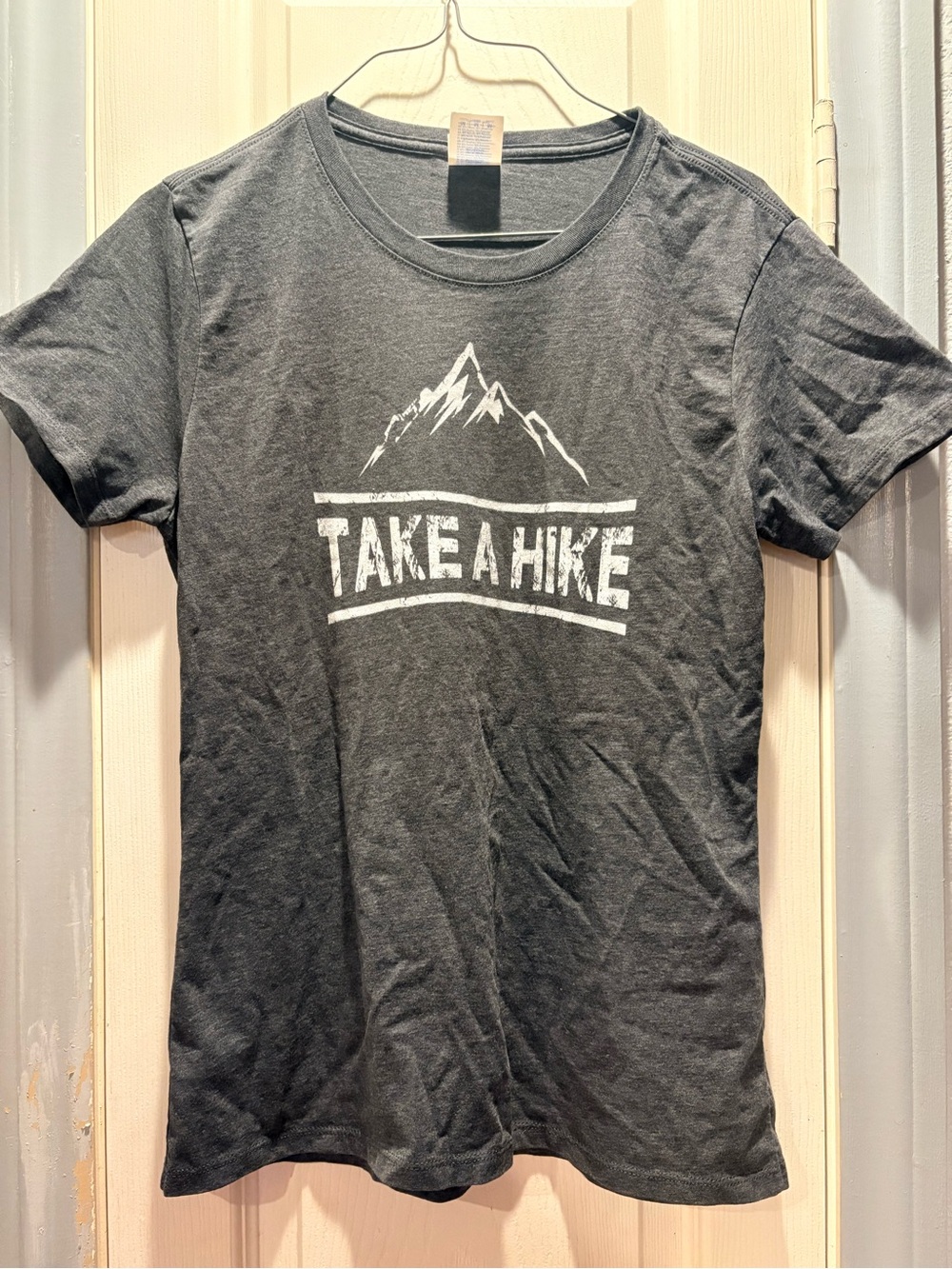 Take A Hike Graphic Tee - Charcoal